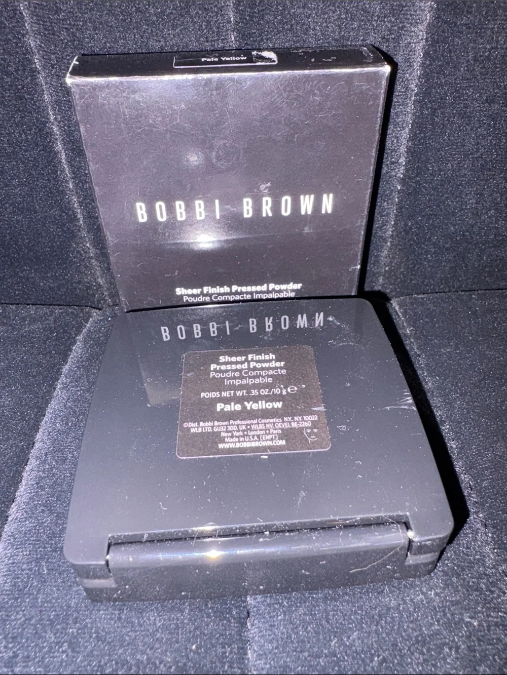 Bobbi Brown Sheer Finish Pressed Face Powder - Pale Yellow NIB
